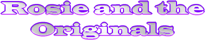 Welcome To Rosie and The Originals Official Website